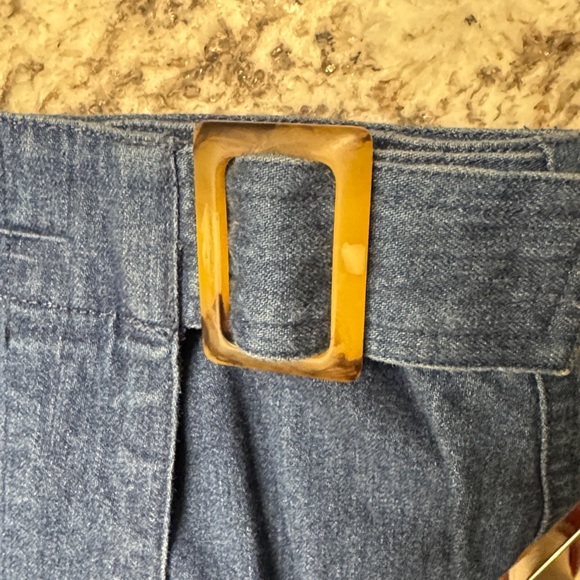 Talbot's Classic Dark Blue Denim Wrap Skirt. Sz 18 - Picture 5 of 5